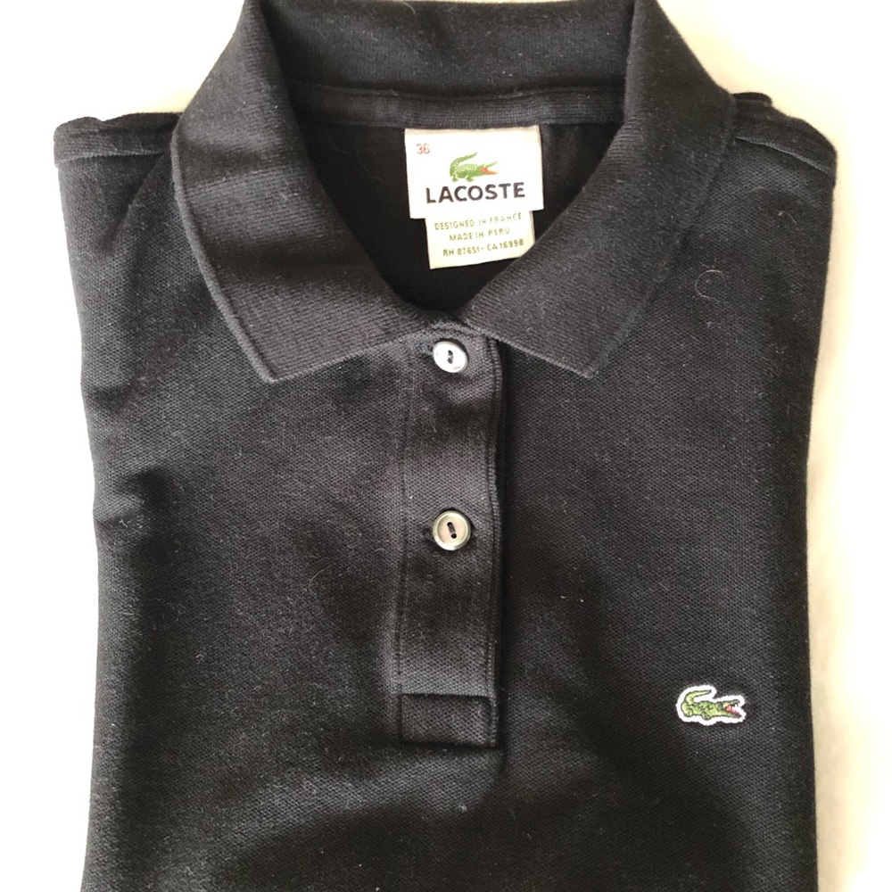 Lacoste Women’s Cotton Pique Polo Shirt 2 buttons